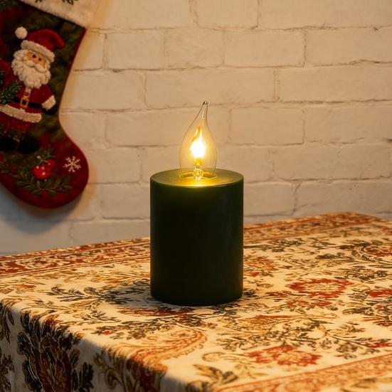 LED Flame Light Bulb E27 Flickering Flame Light Bulb Realistic Fires Effect Light Bulb for Indoor Outdoor Halloween Christmas Decoration