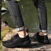 2025 Spring and Summer Men's Shoes Breathable Mesh Hollow Casual Sports Trend Men's Outdoor New Large Size Shoes Men's