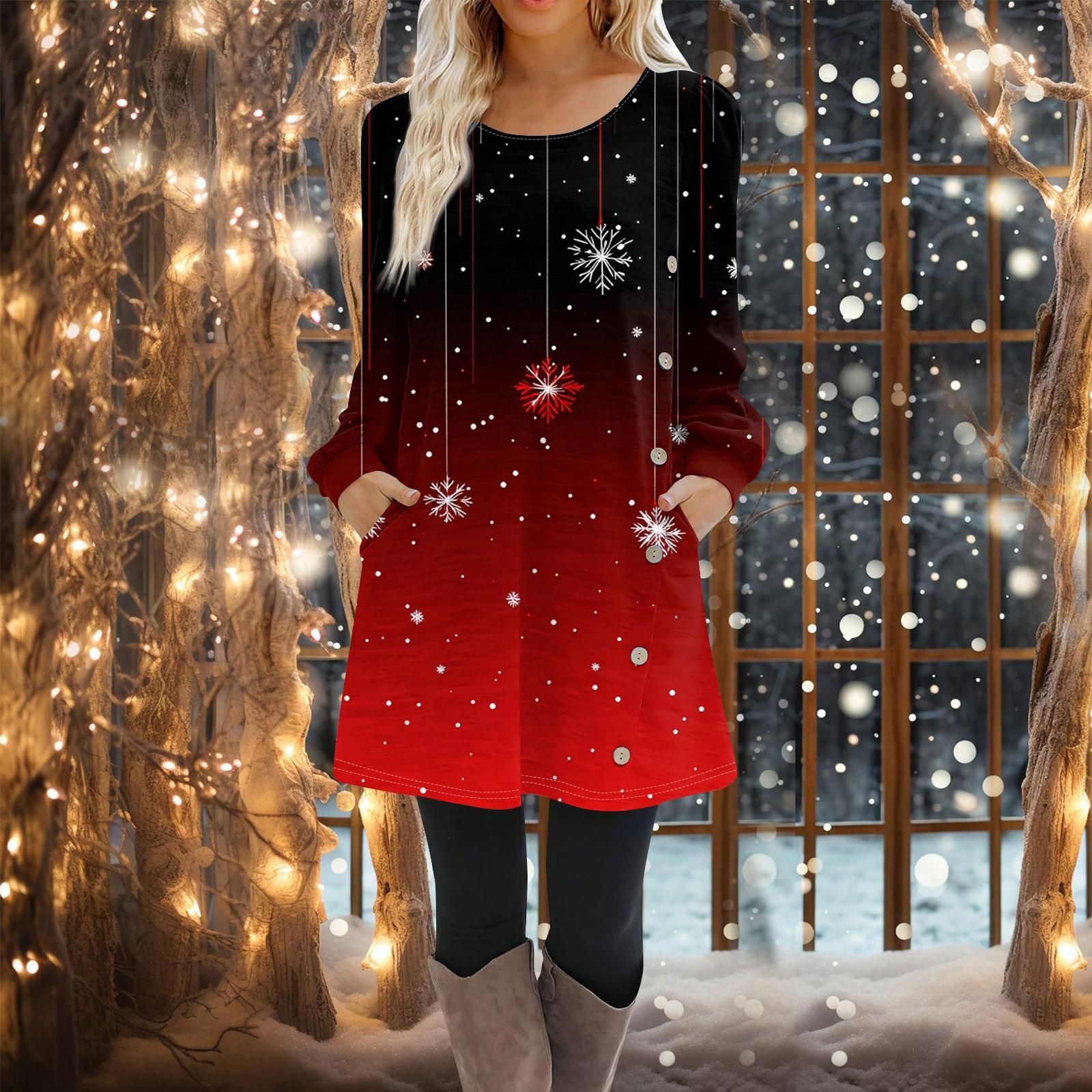 

Жіноче повсякденне пуловер з довгим рукавом і кишенями на ґудзиках L