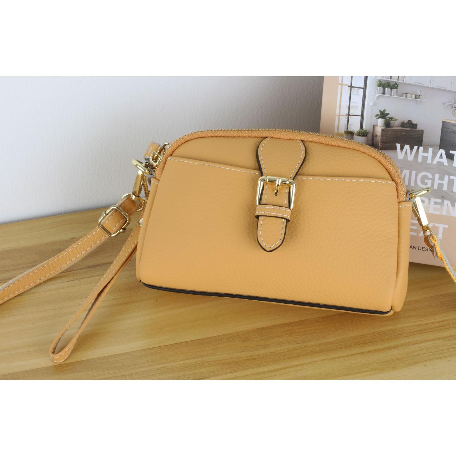 

Квадратная сумка из воловьей кожи, мягкая кожа, популярная модная женская сумка через плечо, практичная мягкая кожаная сумка жёлтый