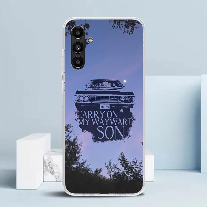 Babaite Supernatural SPN Dean And Sam Phone Case For Samsung Galaxy A55 A54 A52 A53 A15 A14 A12 A13 A25 A24 A22 A23 A35 A34 A32