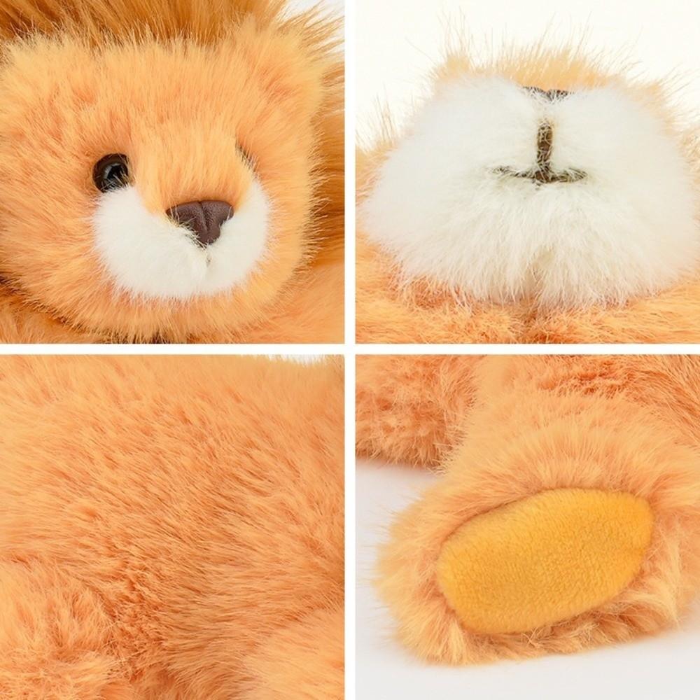 Soft Fluffy Cartoon Stuffed Animal Doll Stress Relief Stuffed Animal Cat Desktop Decor