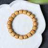 Low MOQ Natural Fragrance Bracelet Solid Fashion Design Perlenbesetzt Durable Gift Exquisite Wooden Bead Bracelet