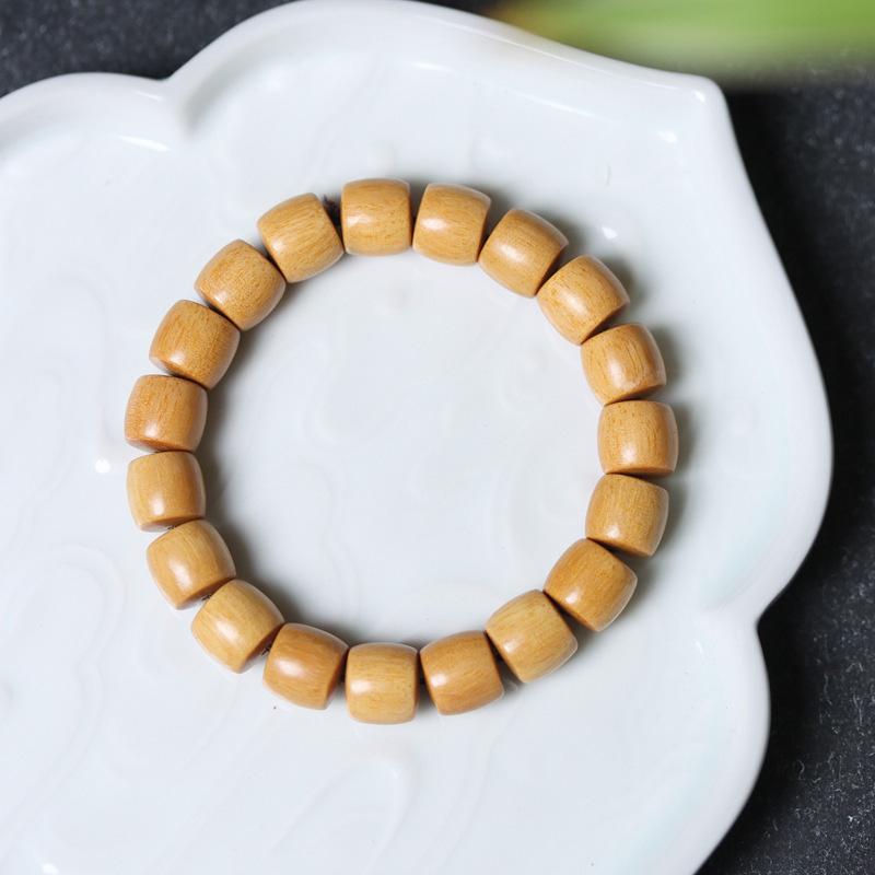 Low MOQ Natural Fragrance Bracelet Solid Fashion Design Perlenbesetzt Durable Gift Exquisite Wooden Bead Bracelet
