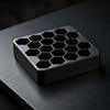 27 Slots Aa Aaa Battery Storage Box Honeycomb Battery Organizer Case Portable Dustproof Container With Protective Lid