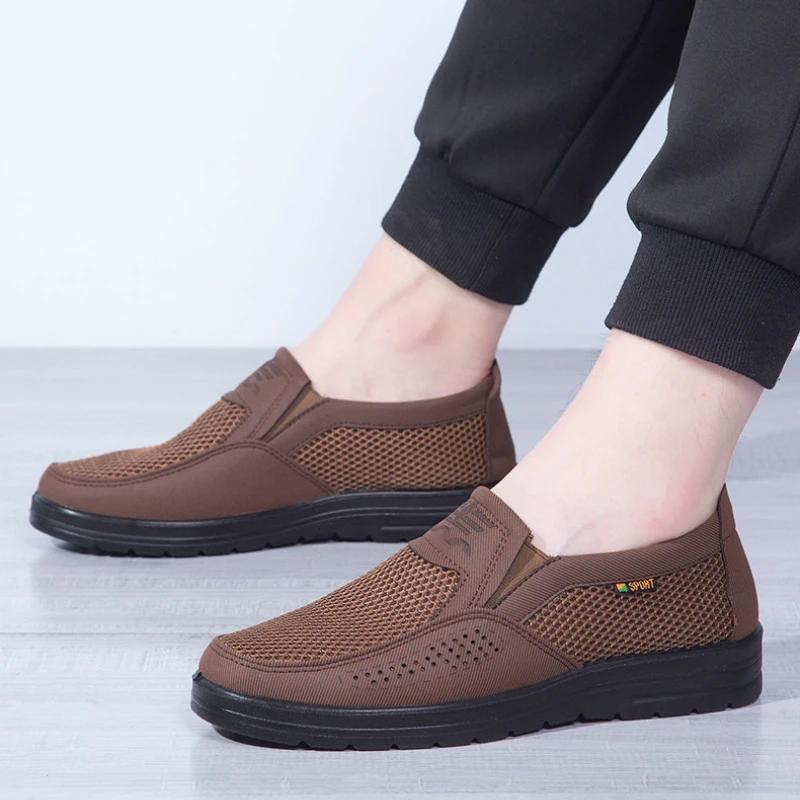 Gorąca Wyprzedaż Męskie Sneakersy Casualowe Buty do Chodzenia Oddychające Męskie Mokasyny Zapatillas Hombre Męskie Casualowe Tenisówki Chaussure