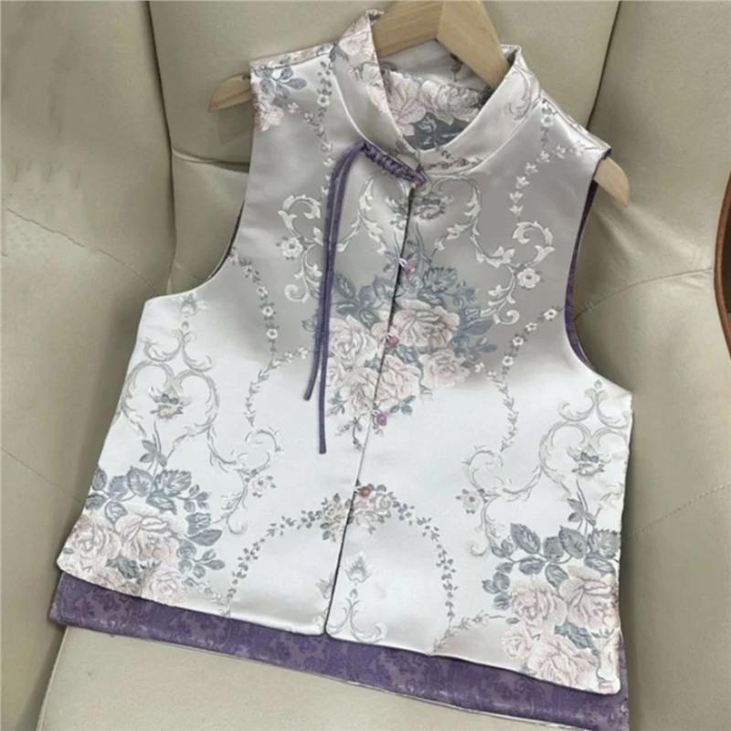 

Жаккардовый жилет женская верхняя одежда топ 3XL [recommended 138-75 kg]