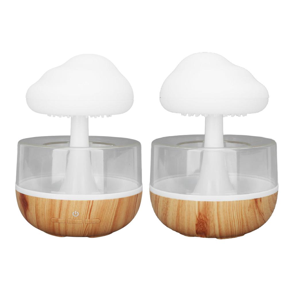 Rain Cloud Humidifier Water Drip Cute Essential Oil Diffuser with 7 LED Light for Bedside
