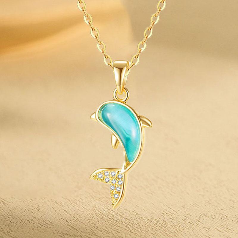 "2024 Intelligente Fünfzackiger Stern Anhänger Halskette - Leichter Luxus Europäisches & Amerikanisches Design für Frauen"