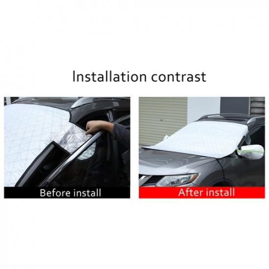 Car Windshield Snow Cover Sun Shade Protector Guard For Nissan X-Trail