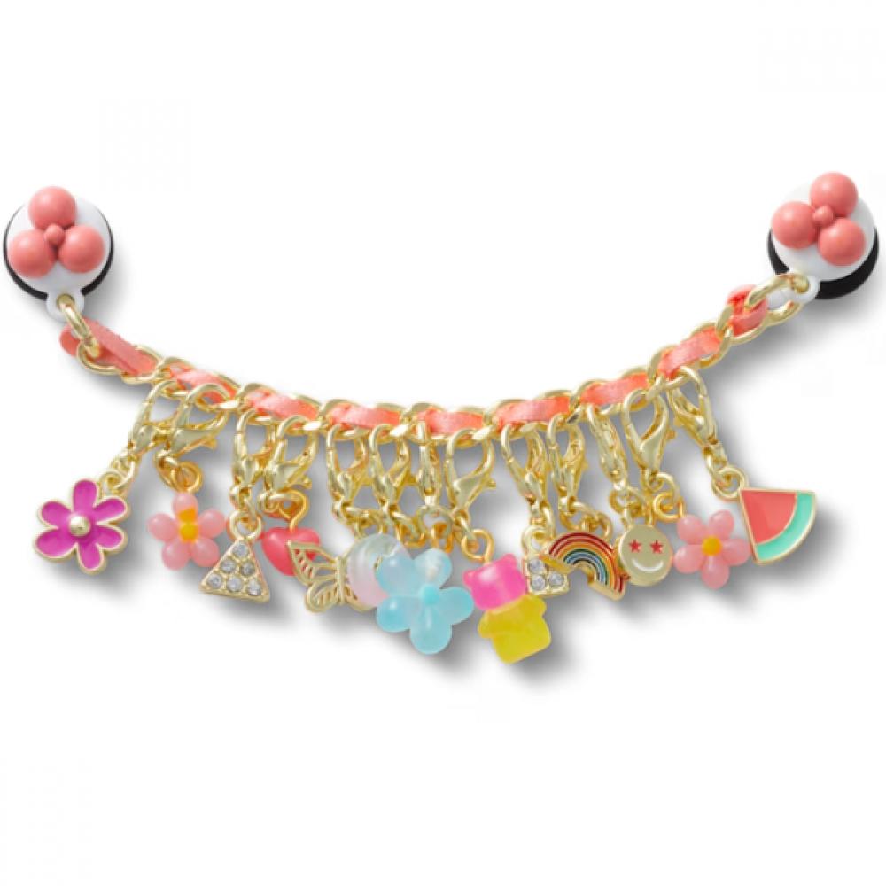 

Crocs Pink Chain Jibbitz Pack 10015995 FREE