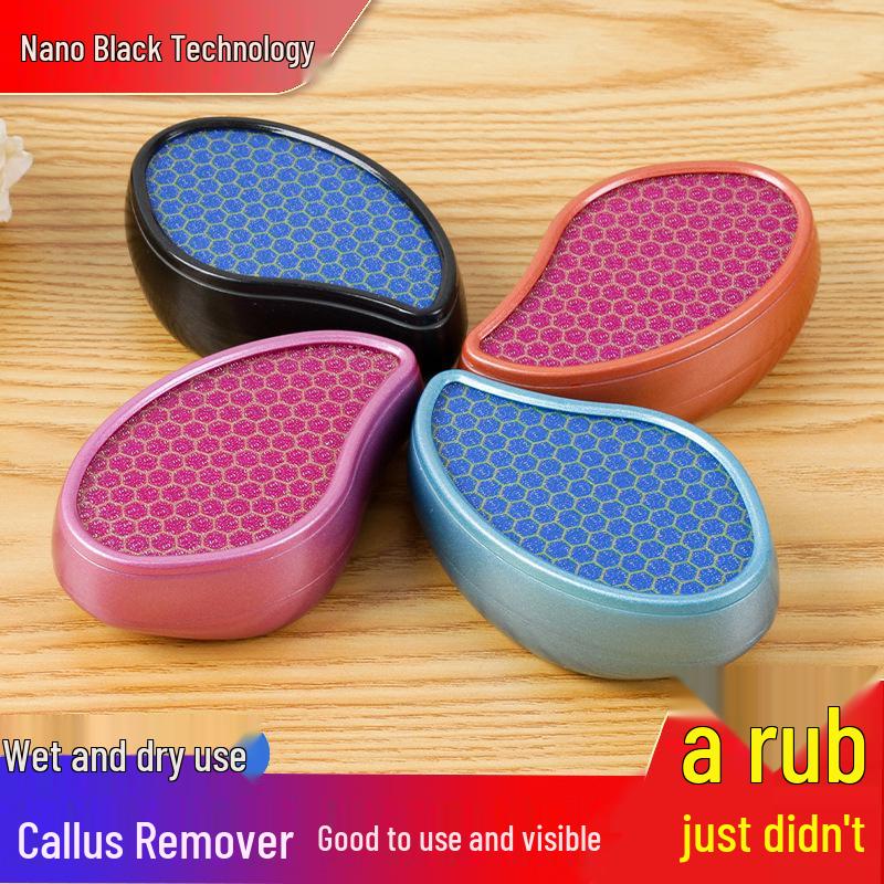 Mango Nano Glass Foot File - Exfoliating Foot Brush for Smooth Skin
