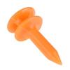 100Pcs 25mm Plastic Castle Golf Tees Sports Double Deck Golf Tees Replacement Short Golf Tees for Golfer Easy To Use