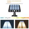 Easy To Install Motion Sensor Street Lamp 3Modes Solar Wall Lamp  Garden Courtyard Exterior