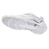 Li Ning Thunder Sonic Boom Cushioning Slip Resistant Breathable Low top Badminton Shoes Unisex White Silver AYTV005-4