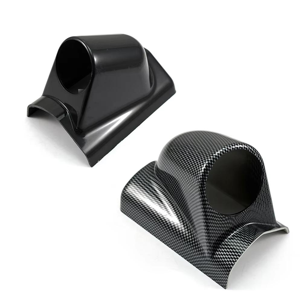 Right 60mm Car Gauge Pod Universal Black/Carbon Color Single Double Triple Car Meters Holder for Right Drive Car for 60mm Gauges