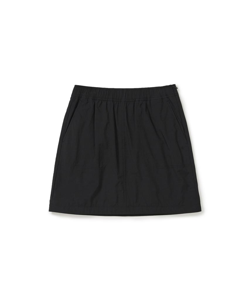 SNOWPEAK APPAREL Lightweight Taslan Detachable Skirt (S26Mwlsk55) Black