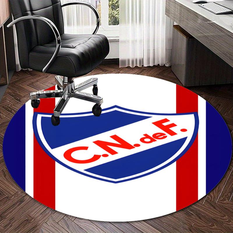 Personalized Club Nacional de Football Round Chair Office Rug - Perfect for Mat, Office Chair & More - Ideal Gift for Birthdays and Holidays