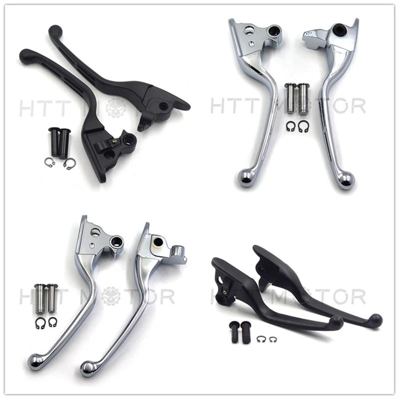 Brake Clutch Hand Lever For Harley Davidson 08-13 Touring 2014-Later FLHR and FLHRC Chrome/Black Motorcycle Parts