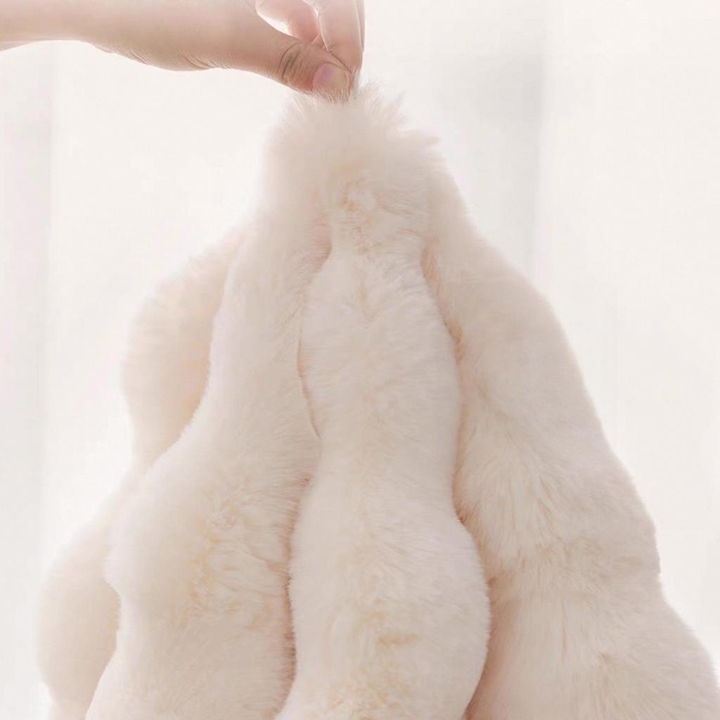 Thicken Warm Imitation Rabbit Fur Plush Sofa Cover Non-slip Soft Sofa Towel Couch Cushion For Living Room Modern Home Decor