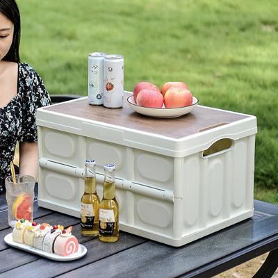 New Outdoor Camping Camping Folding Storage Box Household Car Trunk Storage Box Multifunctional Convenient Storage Box