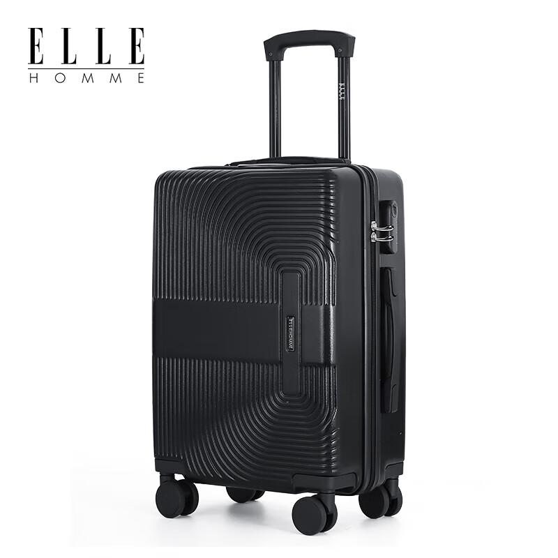 ELLE HOMME EH2511 ABS Hardside Carry-On Suitcase 20-inch