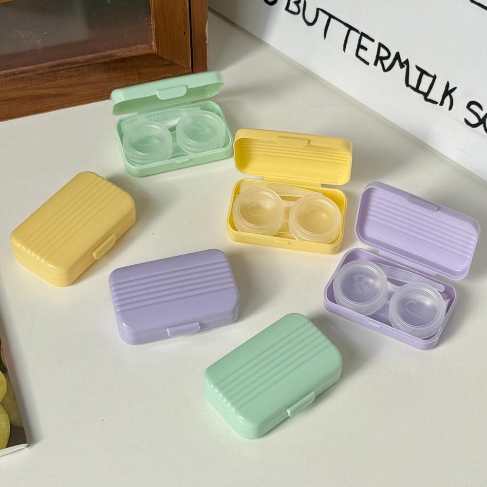 Compact Contact Lens Box Travel Contact Lenses Case Sweet Contacts Lens Care Box Lens Case