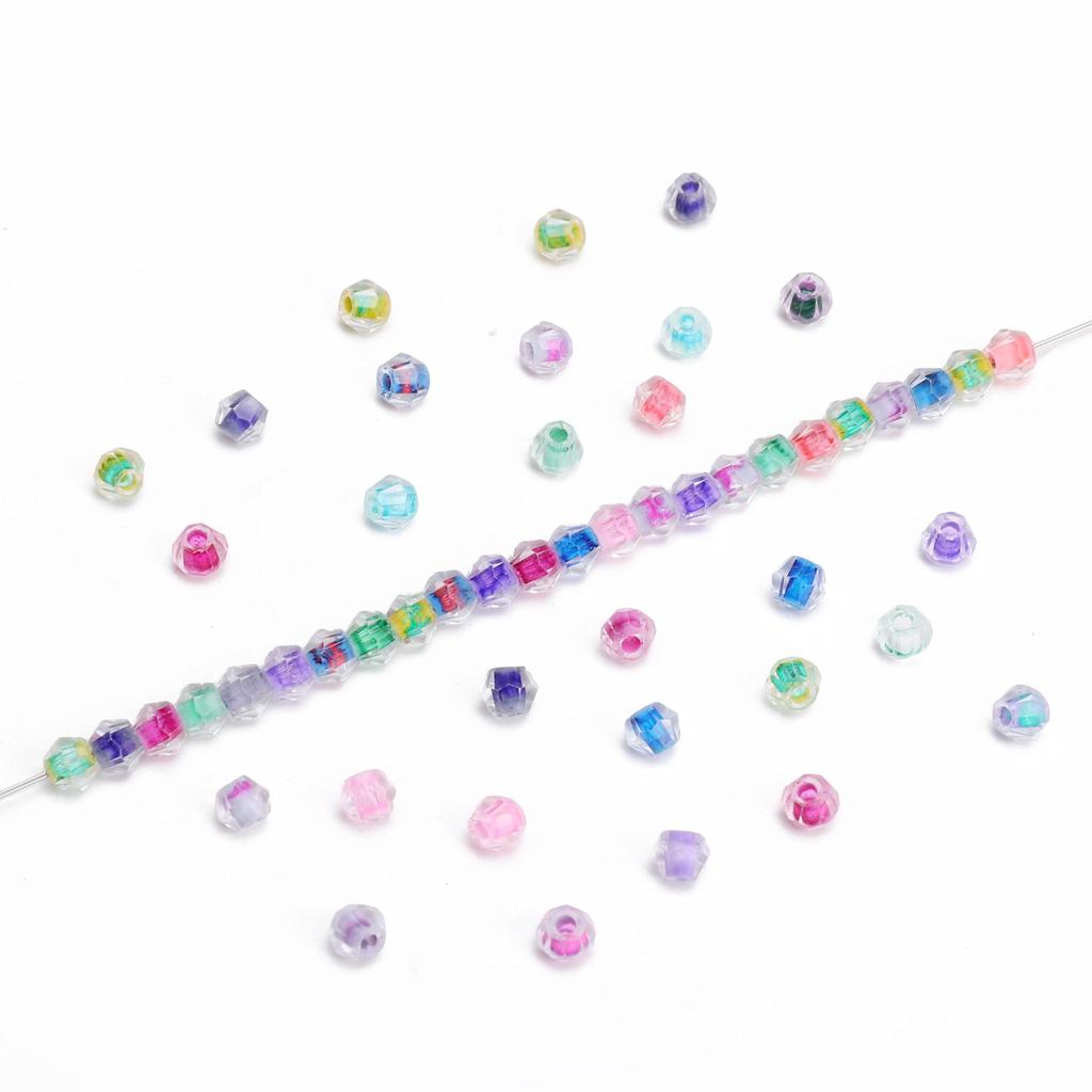 140Pcs Crystal Czech Glass Beads Ink Wash Painting Seed Beads For DIY Clothing Sewing Decor Jewelry Making