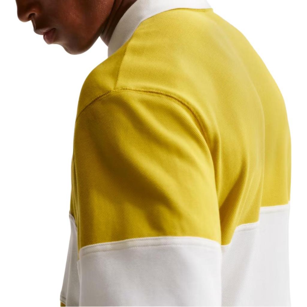 Nike Court Heritage Bequemer Colorblock Pullover Langarm Poloshirt Herren Oberteile HQ1748-389