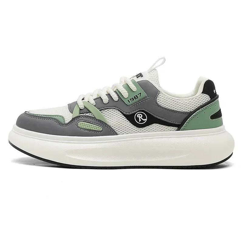 

Модные мужские повседневные кроссовки для активного отдыха на свежем воздухе, осенние новые дышащие кроссовки для ходьбы и бега для мужчин, теннисная мода, нескользящая спортивная обувь с толстой подошвой 44