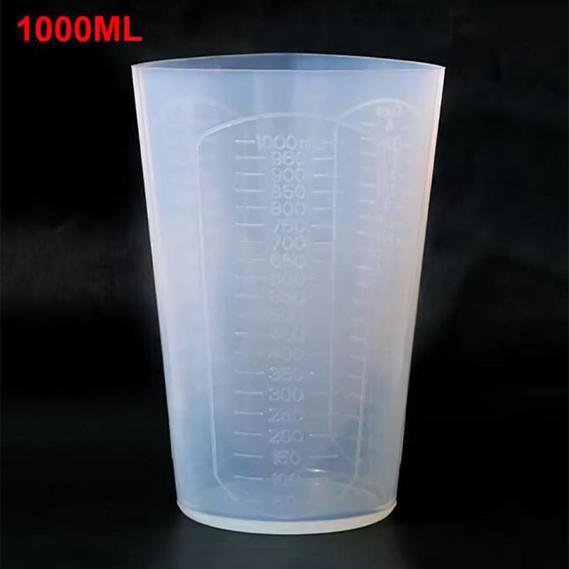 50Ml-1000Ml Silicone Triangle Graduated Measuring Cup Liquid Container Epoxy Resin Making Tools Accessories Silicone Molds