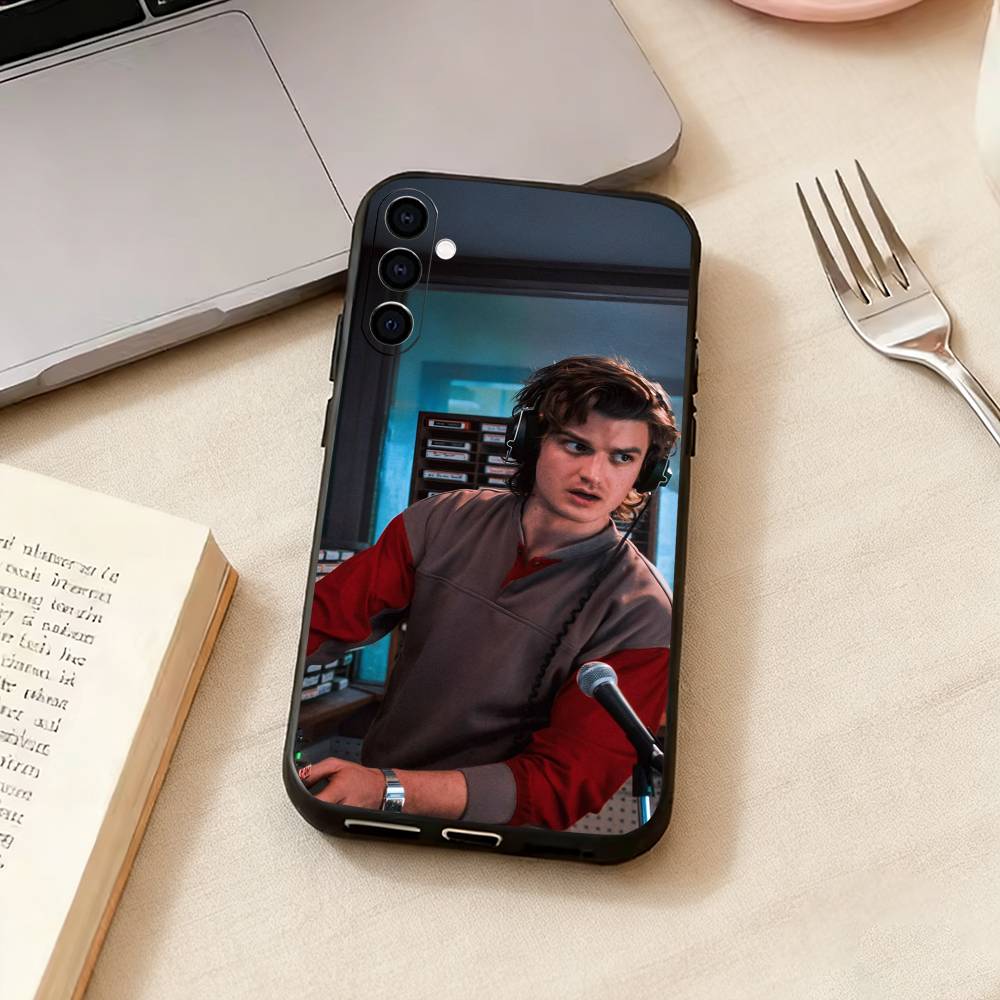 Actor Steve-E H-Harrington   Phone Case For Samsung Galaxy A73,A72,A71,A70,A53,A52,A51,Soft Silicone Black Cover