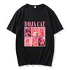 Doja Cat Singer Printing Tshirts Short Sleeve Women Unisex Teeshirt Summer Casual Cotton Comfortable Shirt Ropa Mujer Graphic Tee