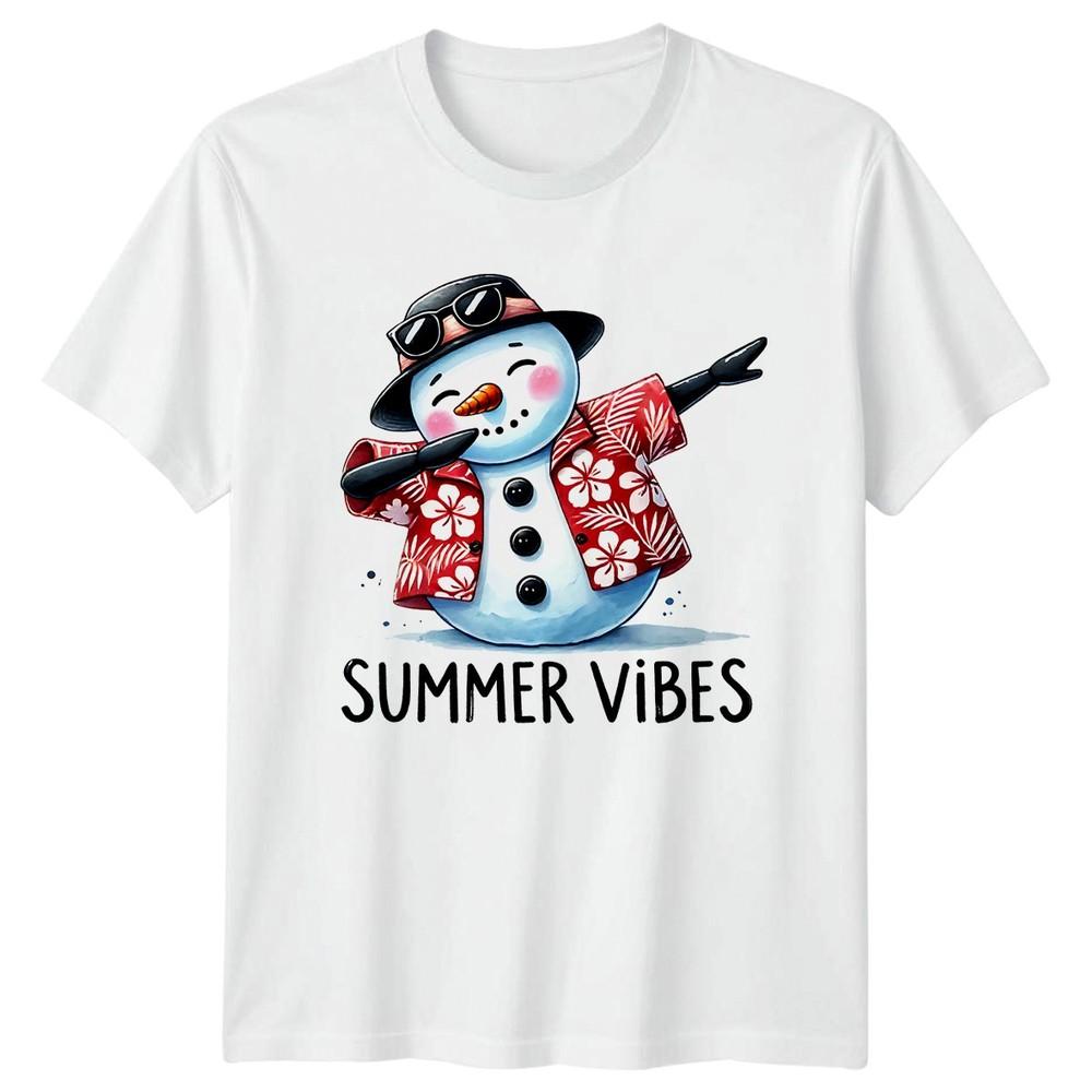 Summer Vibes TShirt Tropical Christmas Christmas In July Gift For Him And Her S
