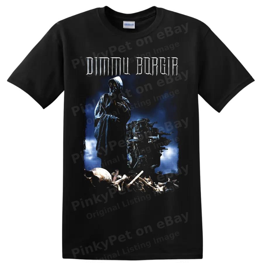 Dimmu Borgir Symphonic Black Metal T Shirt Dark Gothic Horror Graphic Tee Gas