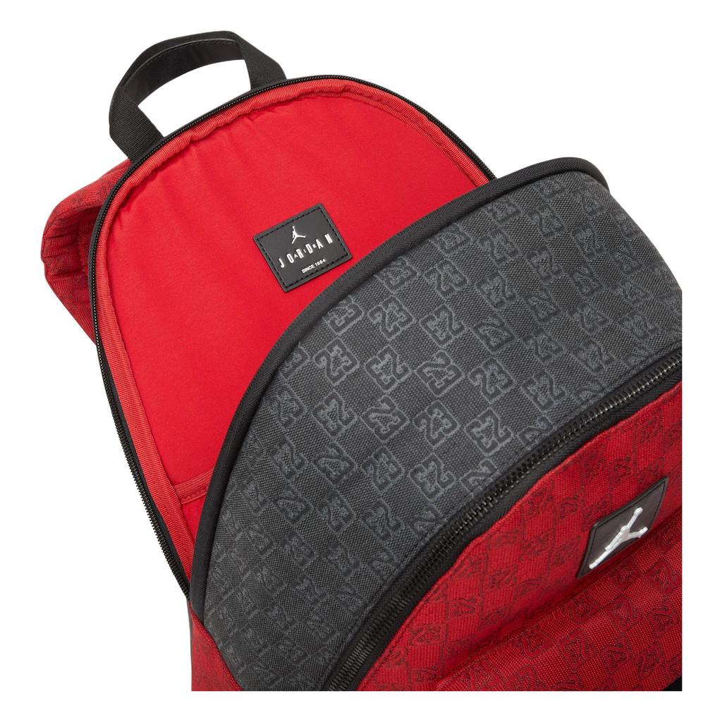 Jordan Logo Design Polyester Backpack Unisex Backpack Black FJ6784-636