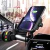 Motorcycle Holder With Wireless Charge Motorbike QC3.0 Fast Charg Cell Phone Wireless Holder Handlebar Mount Stand GPS Holder