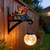 Outdoor Indoor Wall-mounted Hanger Colorful Wall Hook Beautiful Metal Decorative Rack  Courtyard