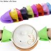 1piece Soft Silicone Heat Resistant Anti-Scald Gloves Pinch Grips Thick Oven Mitts Kitchen Cookin Tool Hand Clip