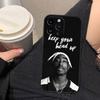 Rapper 2pac Tupac Yinuoda Cover Phone Case For iphone Apple 17 AIR 16E 16 15 14 13 12 11 Pro XR Max 8 7 Plus TPU Case Funda Capa