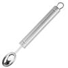 4PCS New Stainless Steel Fruit Carving Spoon Silver DIY Carving Waviness Baller Shaping Kitchen Gadgets Kitchen Bar Supplies
