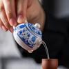 Chinese Style Flower Porcelain Teapot Exquisite Milk Tea Lid Accessories  Restaurant