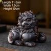 Purple Sand Tea Pet Ornament, Animal Dragon Pixiu Creative Tea Play Mini Tea Set Accessories , Boutique Mud Small Ornaments, 1Pc