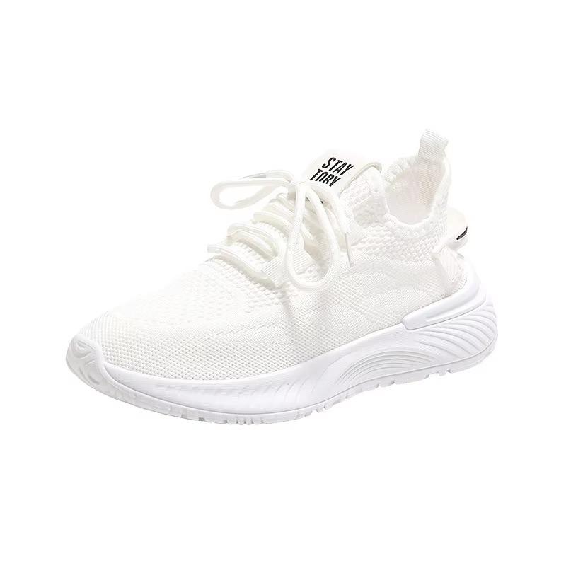 Fashion Summer New Women's Casual Shoes Lightweight Comfortable Breathable Sneakers for Woman Outdoor Anti-slip Soft Running Shoes Plus