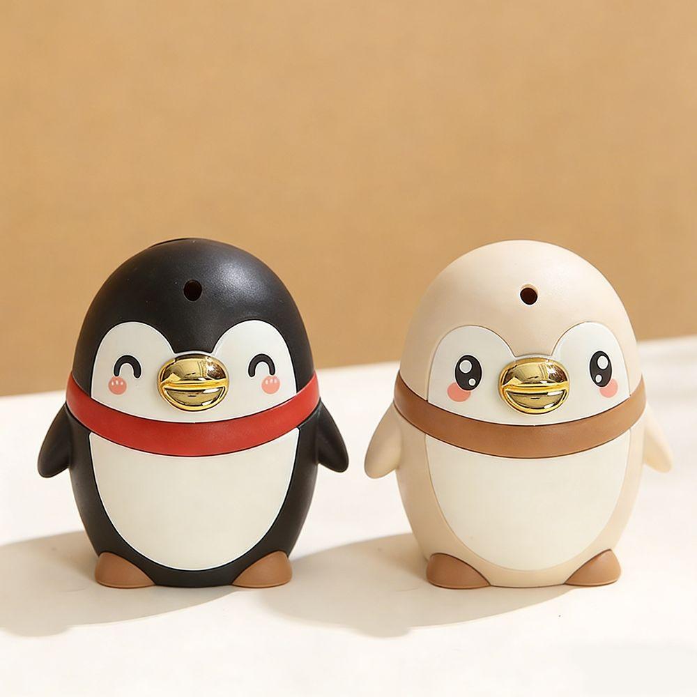 Creative Penguin Toothpick Container Cartoon Automatic Toothpick Pop-Up Toothpick Box  Kitchen Use