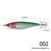Oeny Luminous Horizontal Squid Shrimp Lure Bait Set