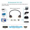 Xiwai DVI Stecker auf Buchse Verlängerungskabel Dual Link Digital Video für und Fernseher 24+1 50cm, DVI-D Monitore, Projektoren,