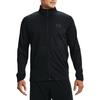 Under Armour Piqué Trainingsjacke mit atmungsaktivem Reißverschlusskragen Herrenjacken Schwarz 1366202-001