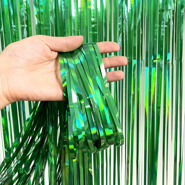 1x2m Tinsel Curtain for Birthday, Wedding, or Bridal Room Decoration