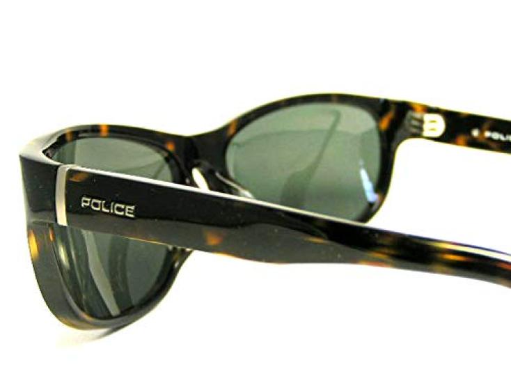Police Sunglasses for Men SPLC64J 0722 60 High Curve POLICE 2021 Model Japan Model UV Protection Case Included Cell Frame Shiny HavanaGreen